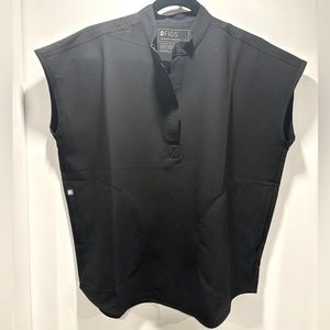 Figs Rafaela Oversized Scrub Top - new with tags, black, small